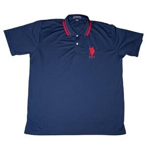 USPA Polo Association Navy blue polo size XL
